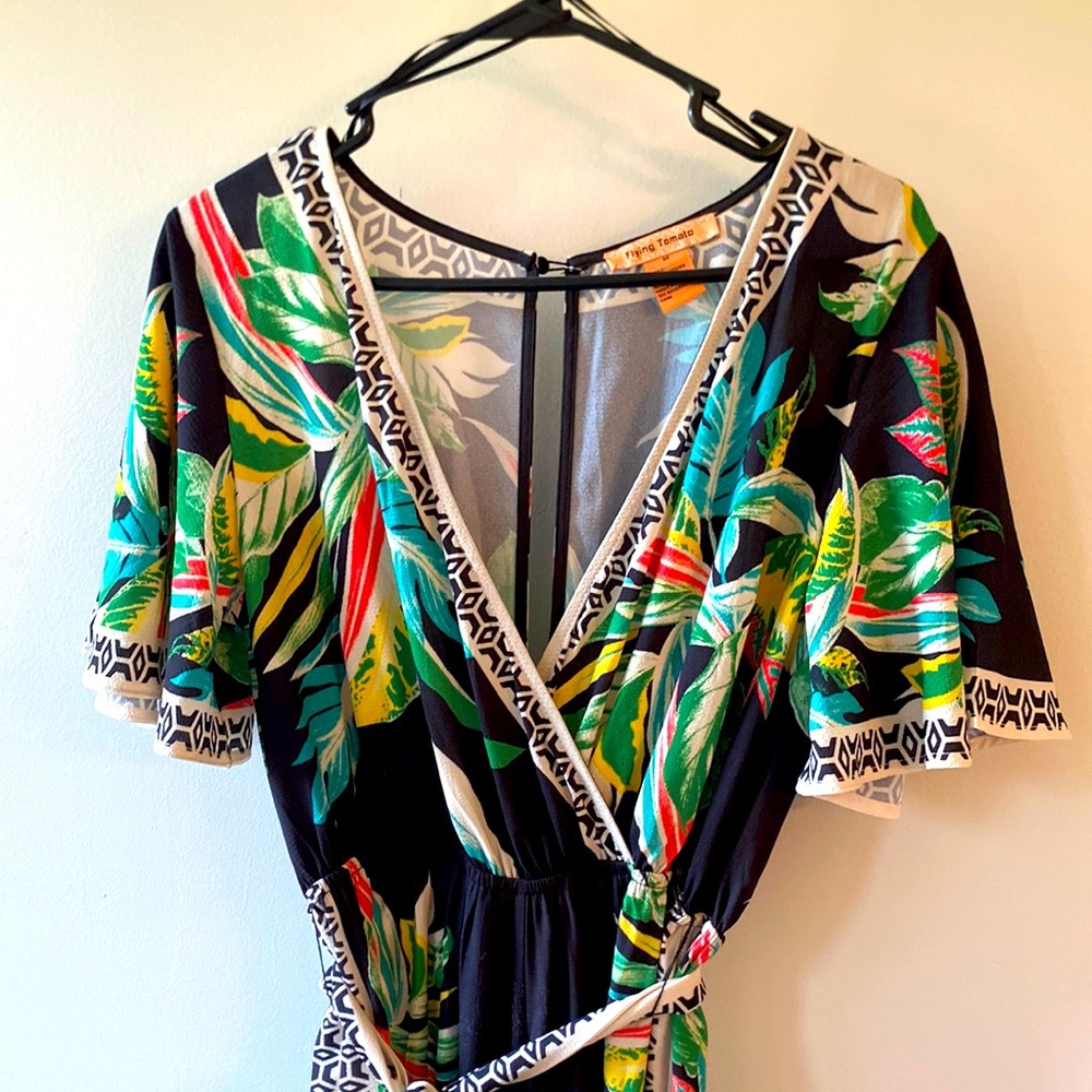 Floral jumpsuit
